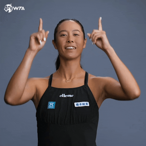 Point Look Up GIF by WTA