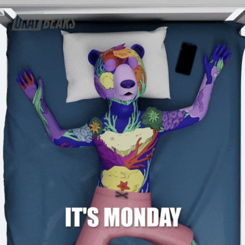 Wake Up Sleeping GIF by Okay Bears