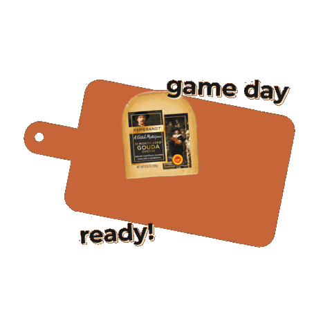 Cheese Gameday Sticker by Gayo Azul