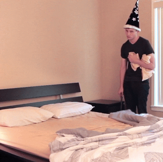 wizard chores GIF