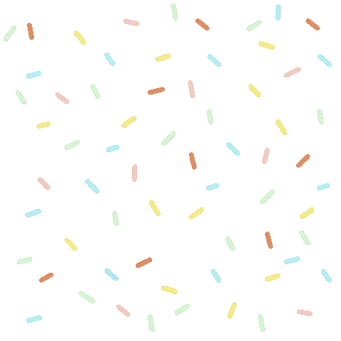 Confetti Sprinkles Sticker
