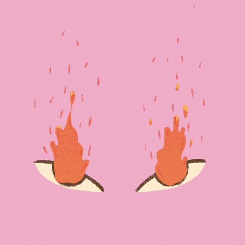 Angry Fire GIF by Renata S Cabrera