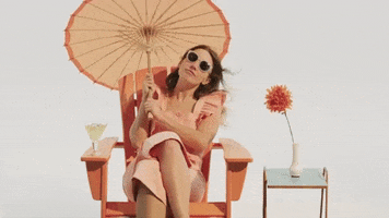 umbrella hair blowing in the wind GIF by SHAED