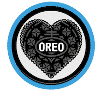 Cookie Monster Love Sticker by Oreo