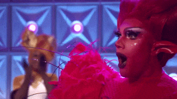 Excited Drag Race GIF by Pretty Dudes
