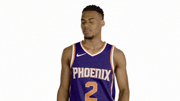 Shrug It Off Phoenix Suns GIF by NBA