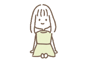 おんなのこ Sticker