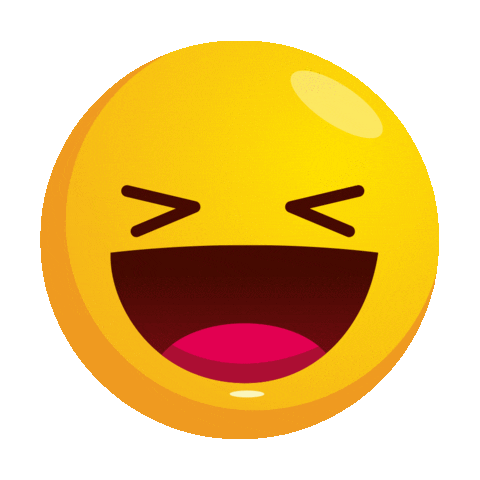 happy laugh Sticker by BCN GIFS