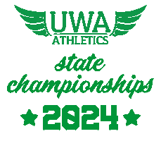 Green Sticker by UWA Little Athletics Club