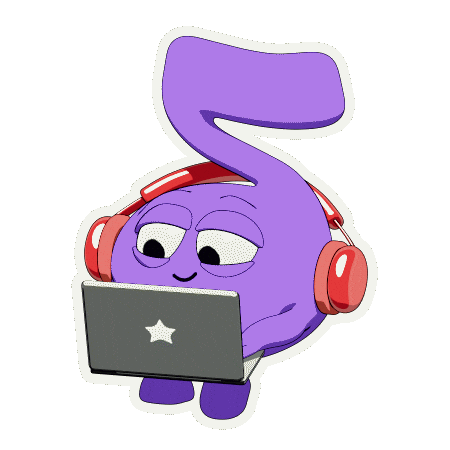 Work Computer Sticker by Mood Magic