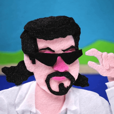 stop motion middle finger GIF by Lawrence Becker