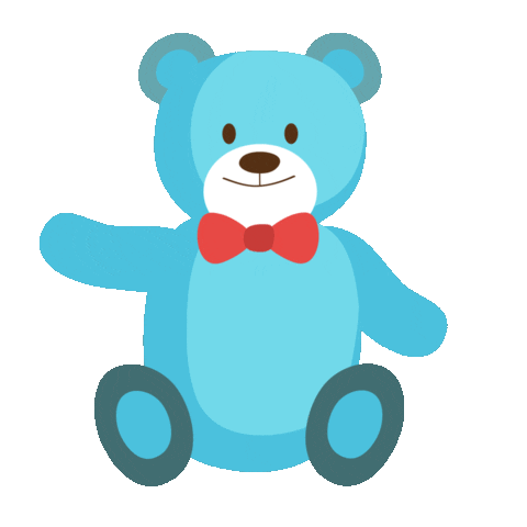 Teddy Bear Sticker by Chloe Jane
