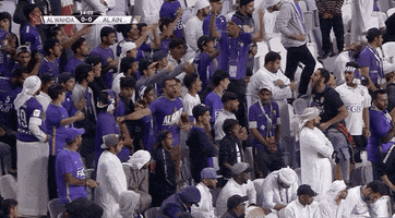 fans cheer GIF by The Arabian Gulf League