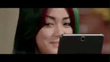 look smile GIF