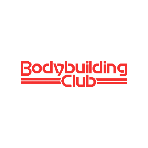 Bodybuilding Club Sticker