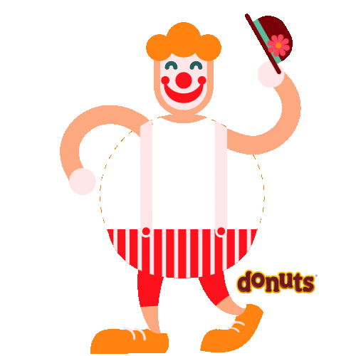 Islas Canarias Clown Sticker