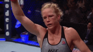 Celebrate Holly Holm GIF by UFC
