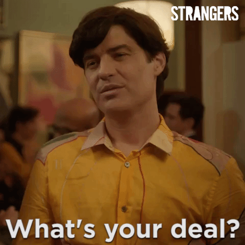 season 2 whats your deal GIF by Strangers