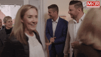 b and the three mkrau GIF by My Kitchen Rules
