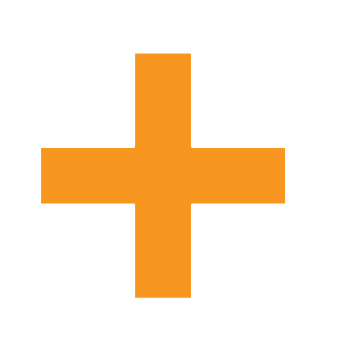 Skin Care Orange Plus Sticker by Revision Skincare