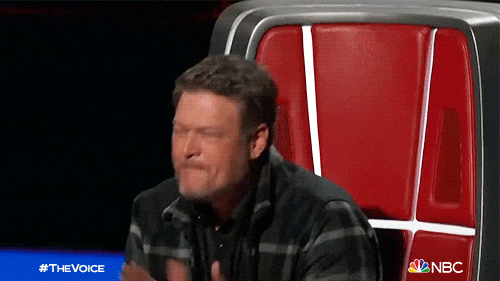 Giphy - Blake Shelton Singing GIF by The Voice