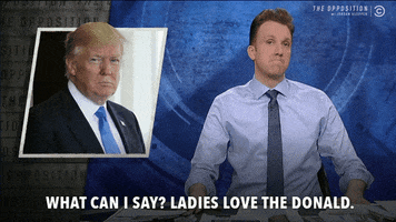 Donald Trump Love GIF by The Opposition w/ Jordan Klepper