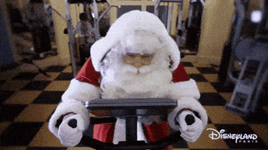 santa claus christmas GIF by Disneyland Paris