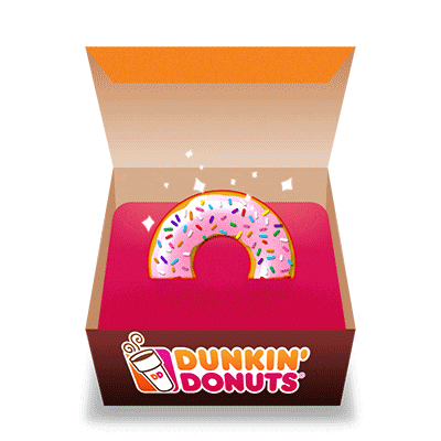 Yummy Dunkin Donuts Sticker