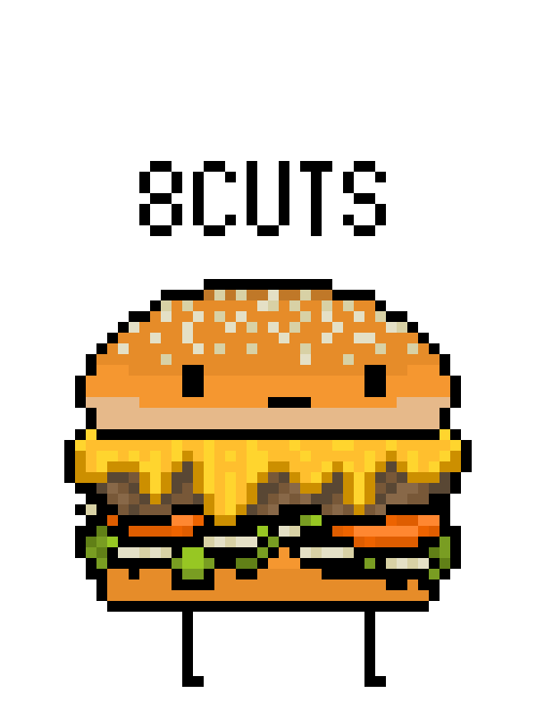 Jump Burger Sticker by Homeroom Creatives