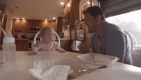 Dad Uses Sign Language to Teach His Daughter 'If You're Happy and You Know It'