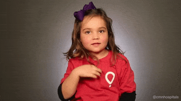 cute girl hair flip GIF by Children's Miracle Network Hospitals