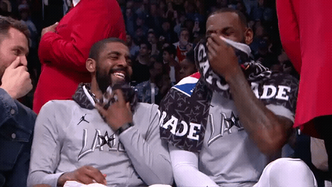 Lebron James Laughing Gif By Nba Find Share On Giphy