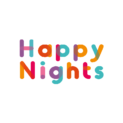 Happy Nights Sticker