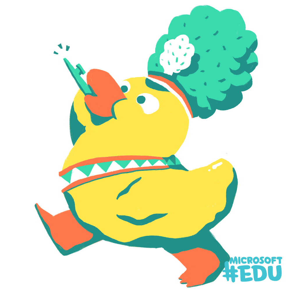 Happy Rubber Duck GIF by Microsoft Education Find & Share on GIPHY