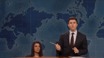 Grabbing Cecily Strong GIF by Saturday Night Live
