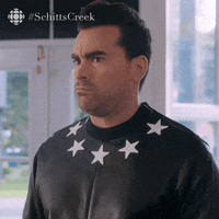 I Didnt Say That Schitts Creek GIF by CBC