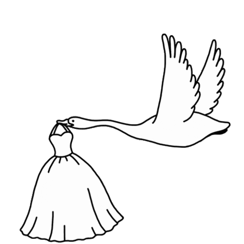 Wedding Delivery Sticker by Mary Trufel