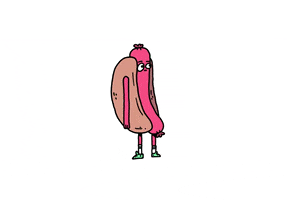 hot dog comida GIF by Francisco Negrello