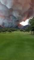 Wildfires Break Out in Southern Spain’s Sierra de Mijas Mountains