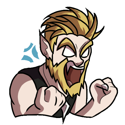 Angry Sticker