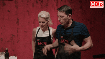excited mkrau GIF by My Kitchen Rules