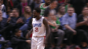 high five los angeles clippers GIF by NBA