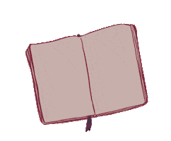 Book Journal Sticker
