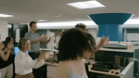 Office Dancing GIF by The Kennedy Center - Find & Share on GIPHY