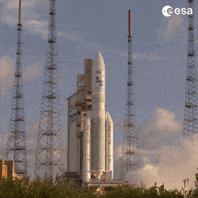 French Guiana Fire GIF by European Space Agency - ESA