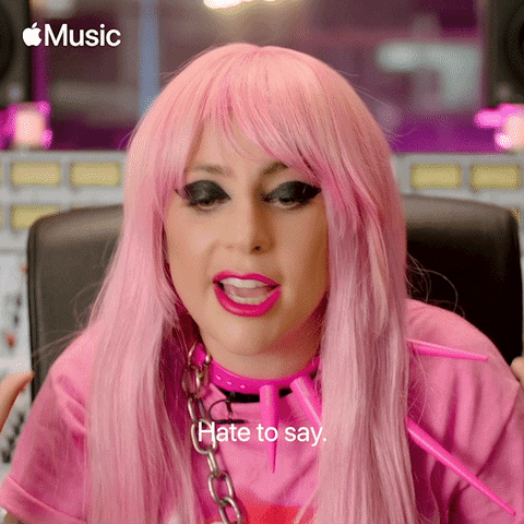 Lady Gaga Truth GIF by Apple Music