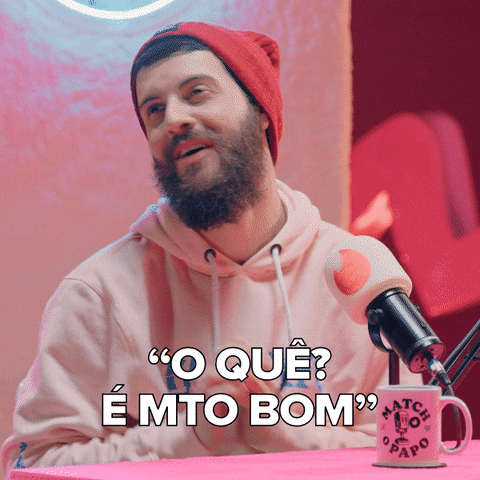O Que Podcast GIF by Tinder Brasil