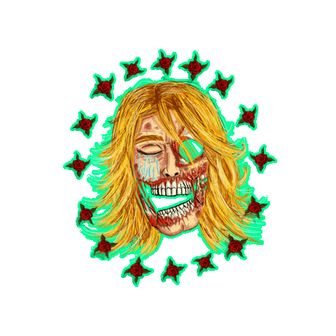 Kurt Cobain Love Sticker