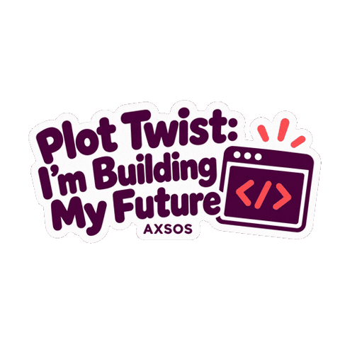 اكسوس Sticker by Axsos Academy