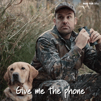 busch beer give me the phone GIF by Busch